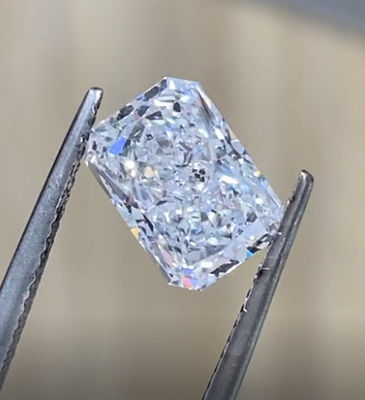 1ct Radiant Shape Lab Weiß Farblos als gewachsenen CVD Diamanten alle Formen verfügbar IGI zertifiziert