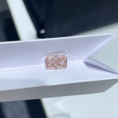 Gewachsenes rosa leuchtendes Brillantschliff CVD VS2-VVS2 Labor Diamant-1.5-3.0ct