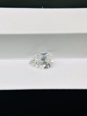 Synthetisches birnenförmiges Labor schuf weißen Klarheits-Grad der Diamant-VS1