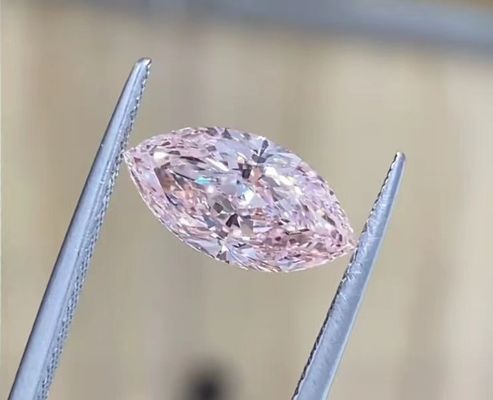 2.54ct Herz-Kreislauf-Laboratorium Wachsene rosa Diamanten Marquise Brillante Schnitt zertifiziert