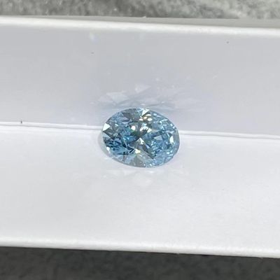 Blau-synthetisches loses Labor gewachsene Diamanten VS1 der Schmuck-Dekorations-1.66Carat