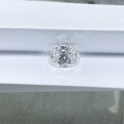 0.5ct Oval Brillantschnitt D VS Kleingröße Laborgewachsener Diamant IGI zertifiziert