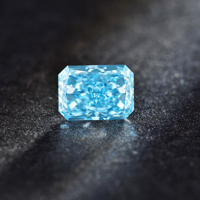 Loses gewachsene Klarheit CVD klares Labor der blaue Diamant-leuchtende Form-VVS