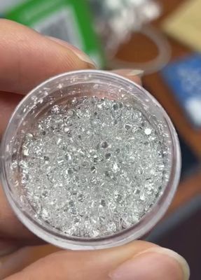 Labor stellte Diamant-künstliche Handgemenge-Zeiger-Diamanten DEF GEGEN runde Form her