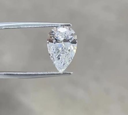 10 Mohs birnenförmige Labor-Diamond Largest Cvd Diamond For-Schmuck-Produktion