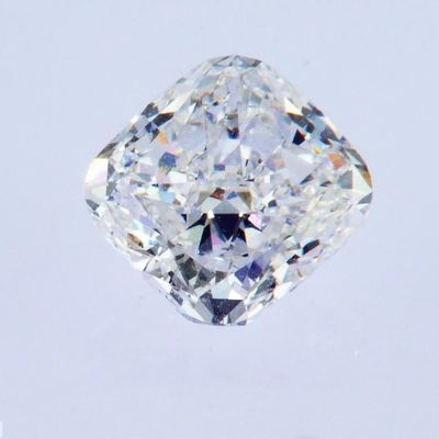 Fabrik Großhandel Quadratkissen Form 3.3CT Labor als gewachsen CVD Weißem Diamant IGI zertifiziert