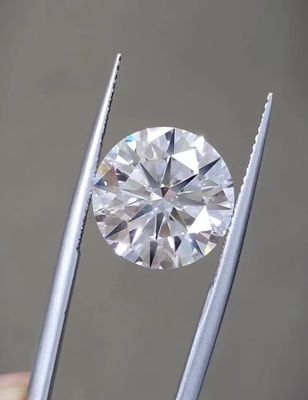 IGI-zertifizierte synthetische Runde Diamant DEFG Schmuck Dekoration CVD Weiße Diamanten