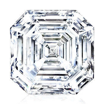 2CT Gute Qualität Laborgewachsen CVD Weiß loser Diamanten Asscher Form IGI zertifiziert