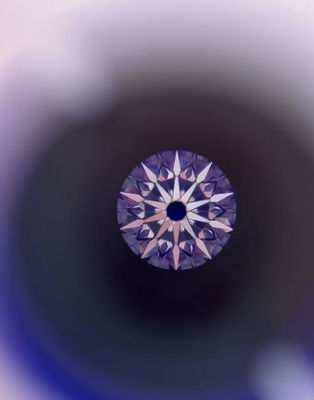 10 Herzen Pfeile Runde Form Labor gezüchtete Diamanten Zertifizierte synthetische Diamanten