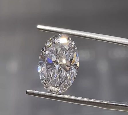 Oval Form 3EX Triple Excellent Schliff Diamant Lose Labor Gezüchtet Diamanten IGI Zertifiziert
